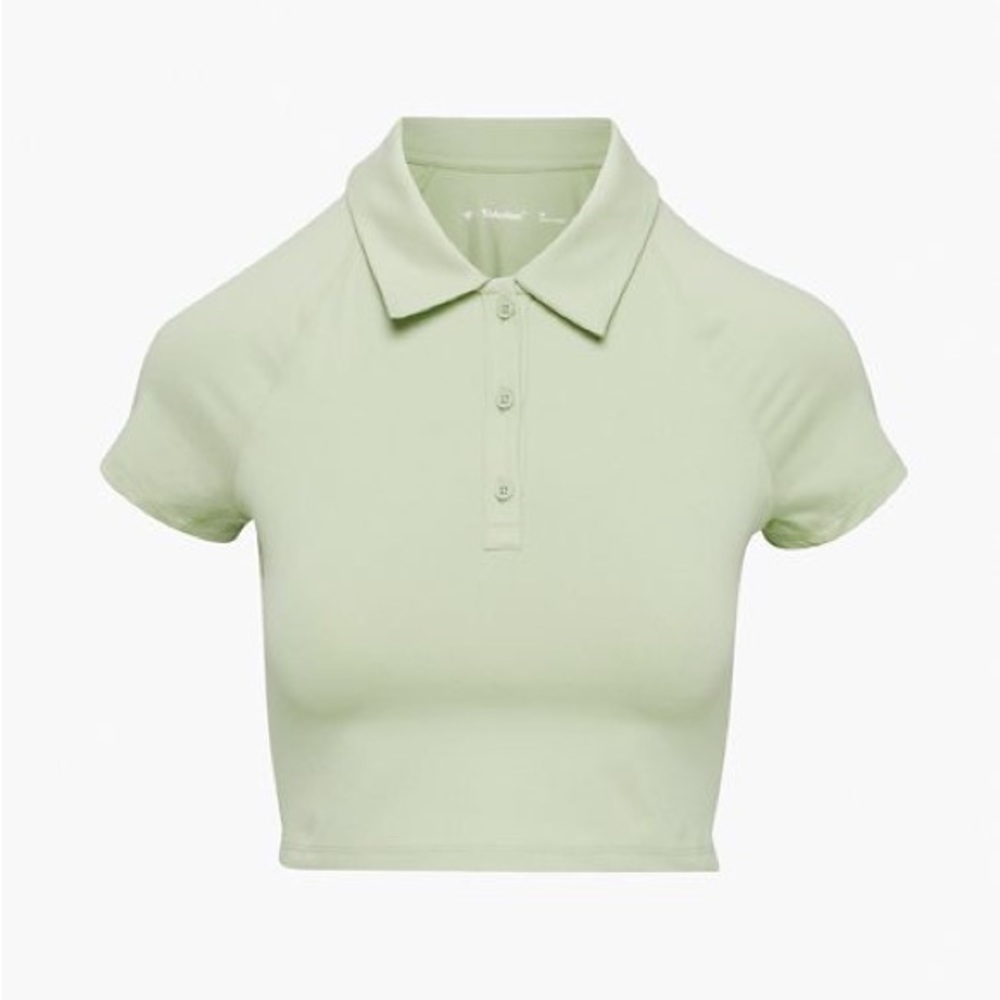 Aritzia TNA XS SILVER SAGE GREEN contest t-shirt